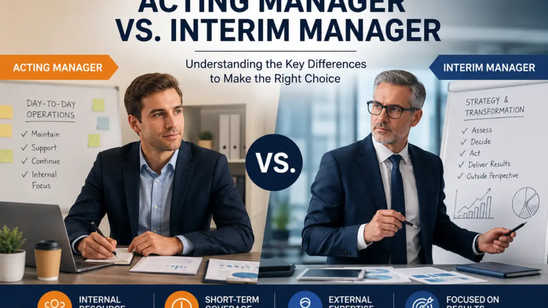 Acting Manager vs. Interim Manager